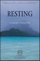 Resting SATB choral sheet music cover